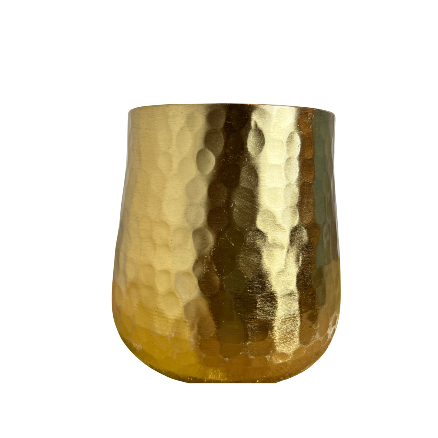 Gold Jumbo Soy Candle in Peppermint Mocha