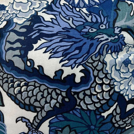 Schumacher Chiang Mai Dragon Fabric Swatch