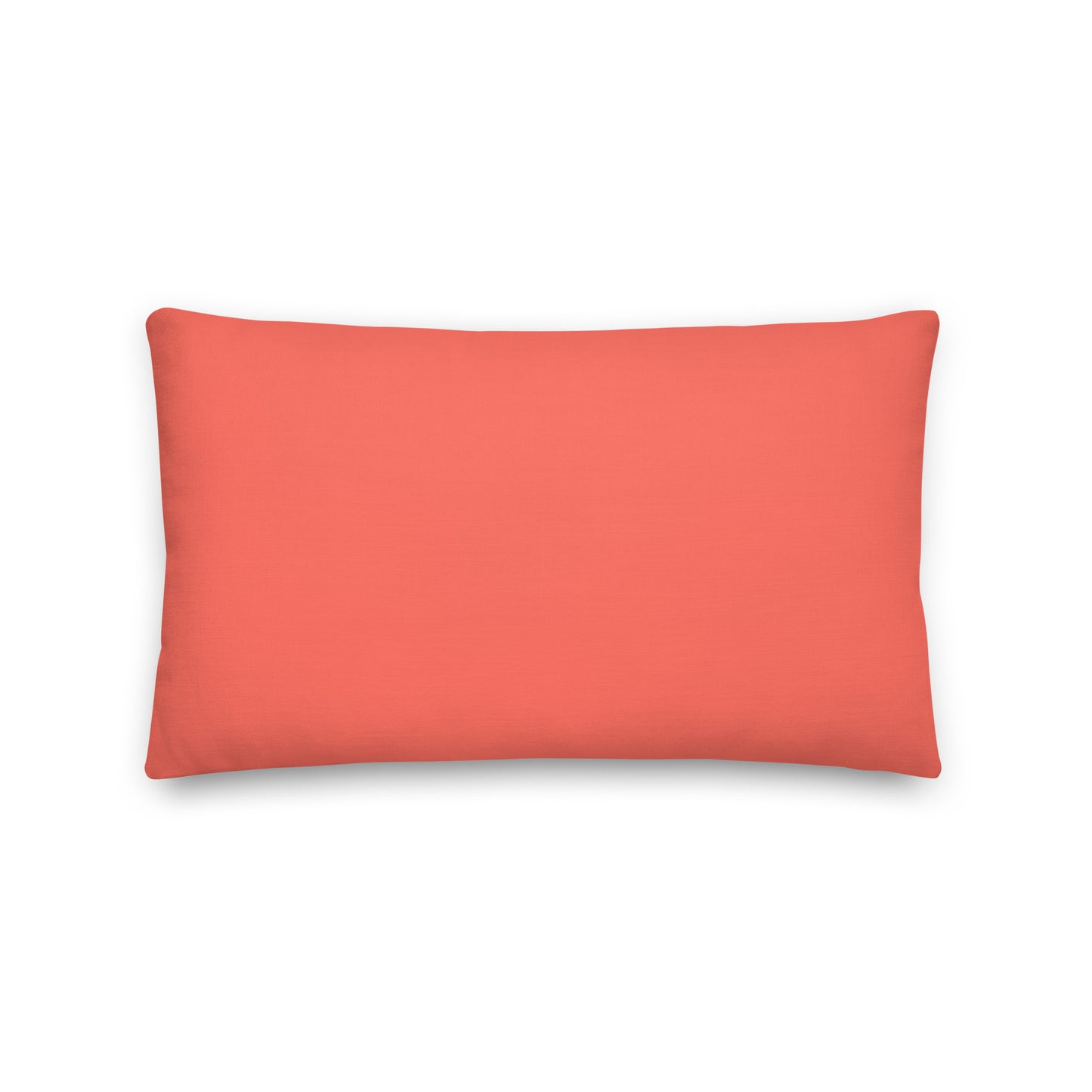 coral lumbar pillow